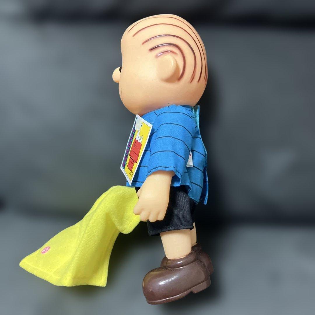 ビンテージ ピーナッツ ソフビ スヌーピー ライナス レトロ 希少 レア