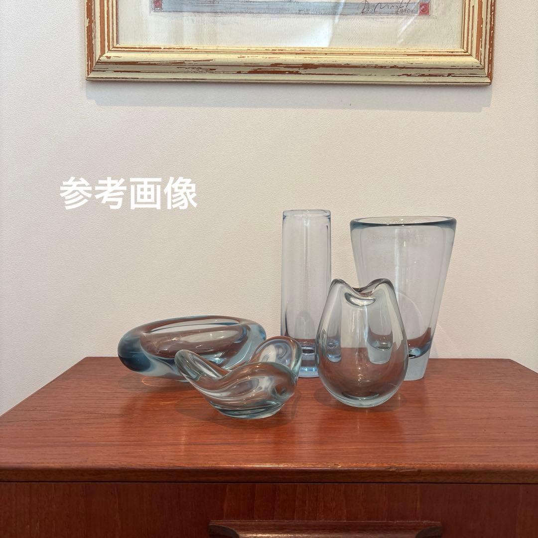 北欧ヴィンテージ　ホルムガード　ガラス小物入れc デンマーク