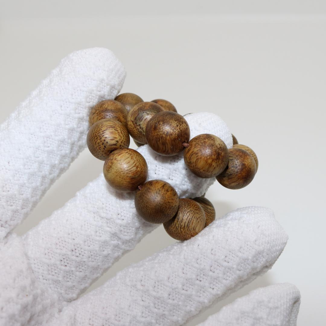 天然　沈香 木製ブレスレット　 じんこう　 香木