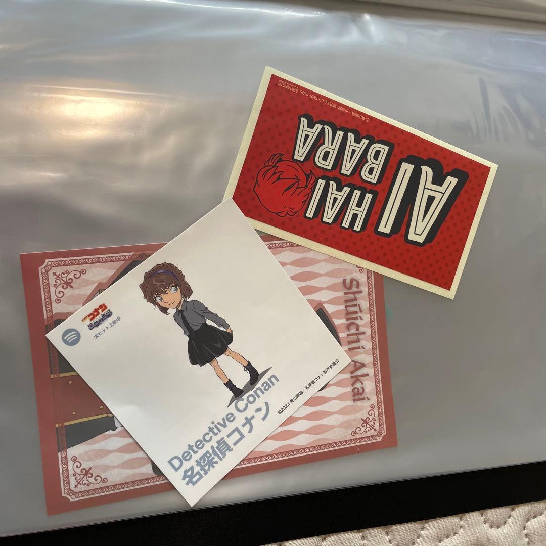 名探偵コナン フライヤー クリアカード 付録 シール ステッカー しおり セット