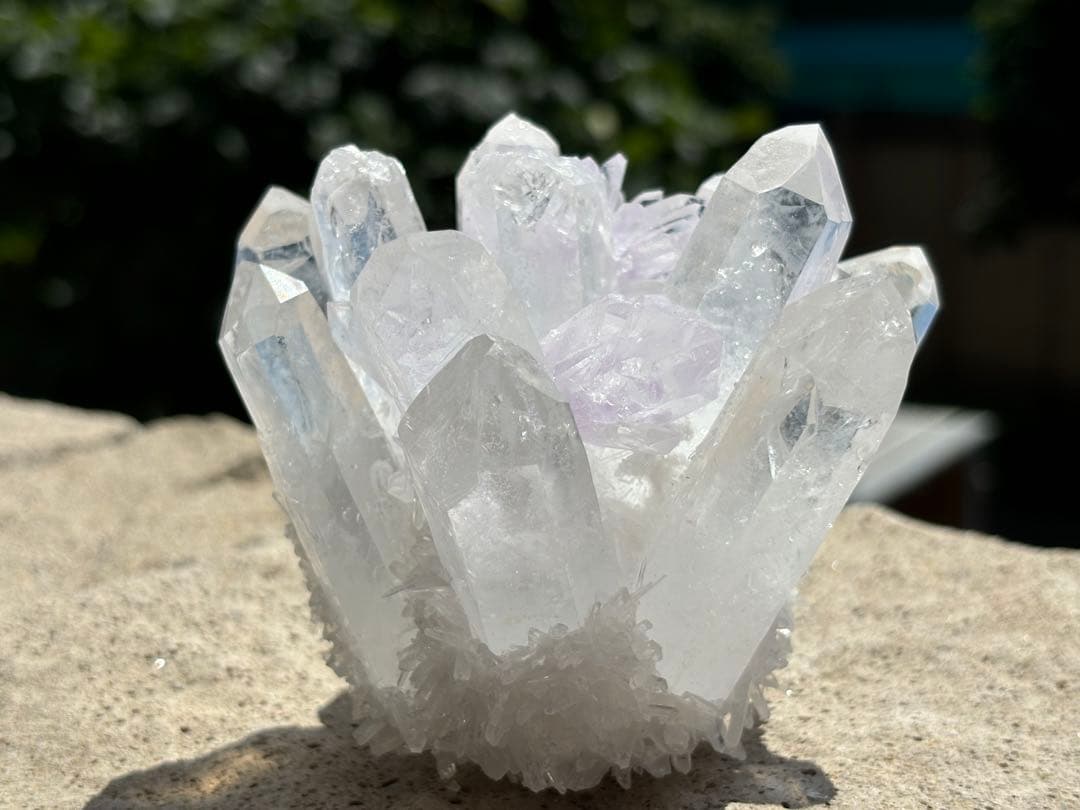 【強力浄化】ヒマラヤ水晶クラスター⭐️沢山のアメジストR123