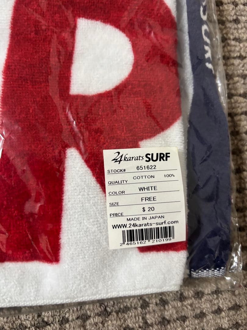 24karats SURF タオル トートバッグ