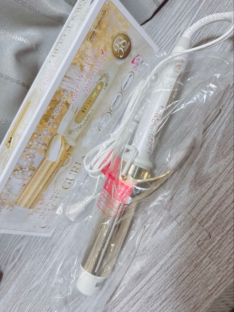 クレイツイオン ヘアアイロン グレイスカール 38mm CIC-W72012N