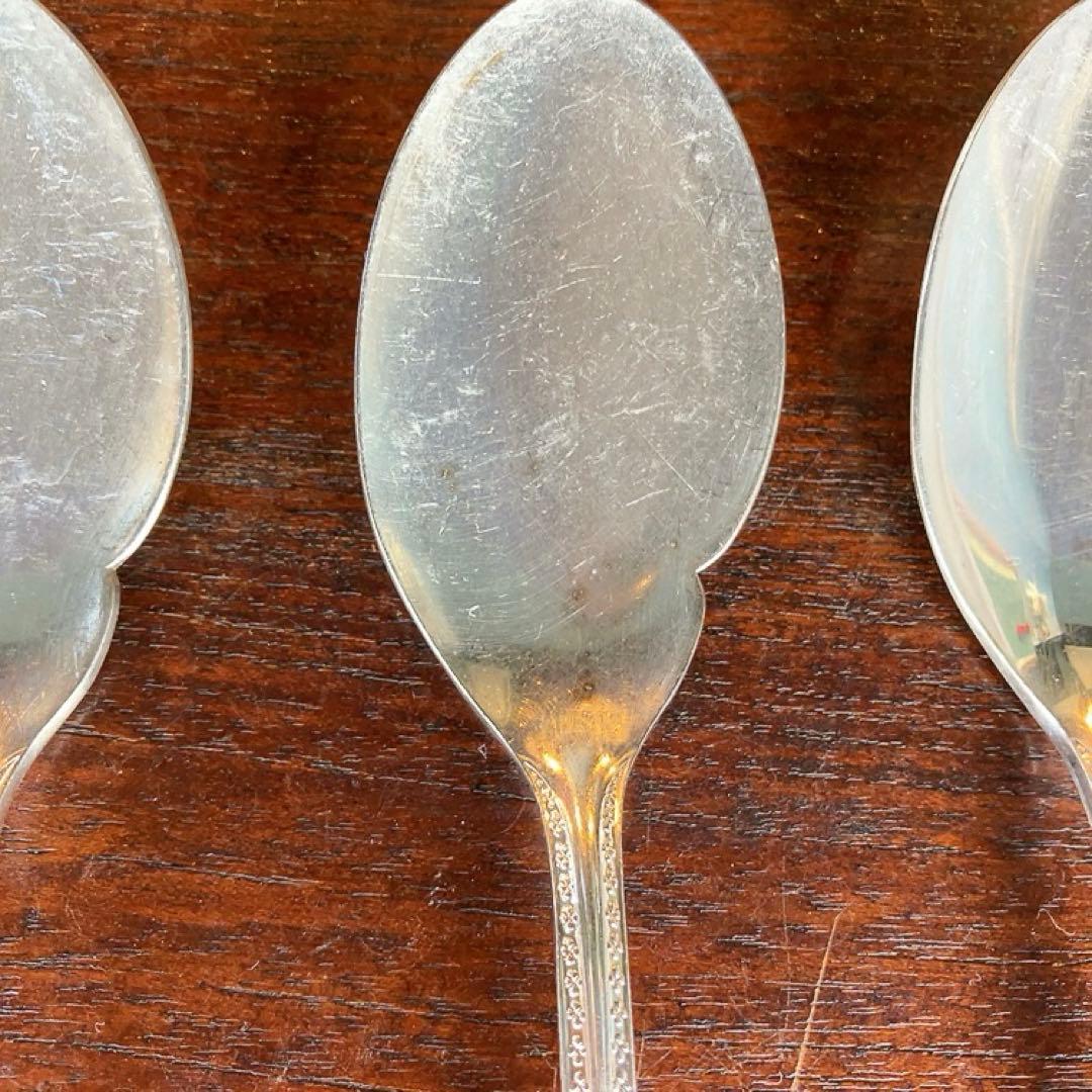 デザート・お魚料理に！ノリタケ マーキス ソーススプーン シルバープレート