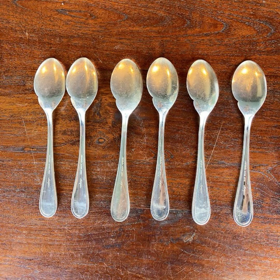 デザート・お魚料理に！ノリタケ マーキス ソーススプーン シルバープレート