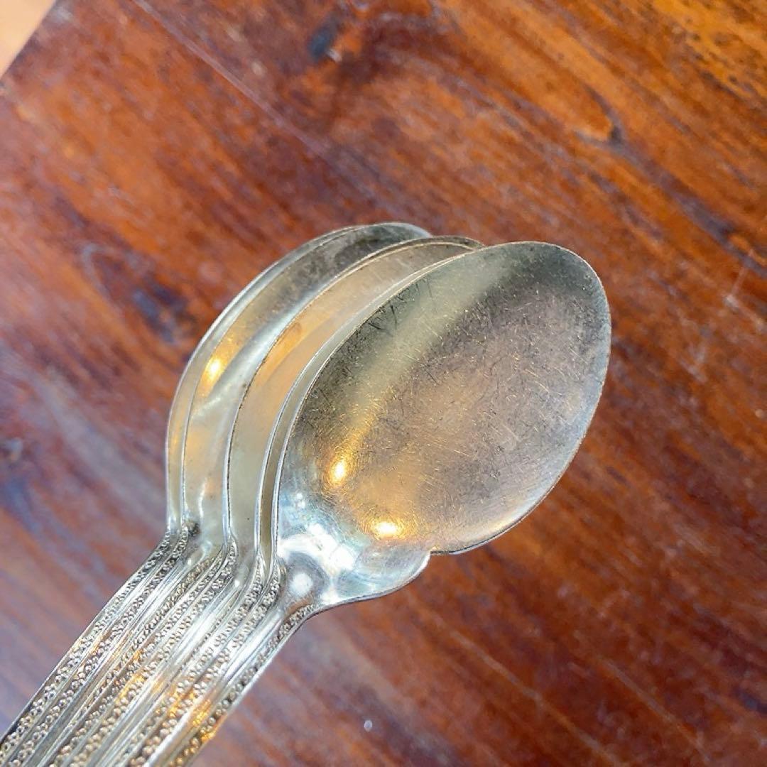 デザート・お魚料理に！ノリタケ マーキス ソーススプーン シルバープレート