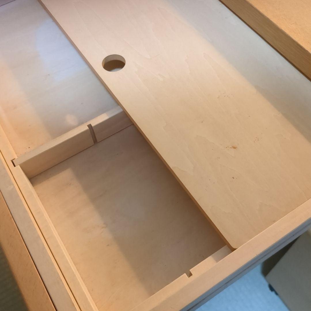 ベネッセXカリモク　学びデスク　Sクラス　机、椅子、ワゴンのセット　①机