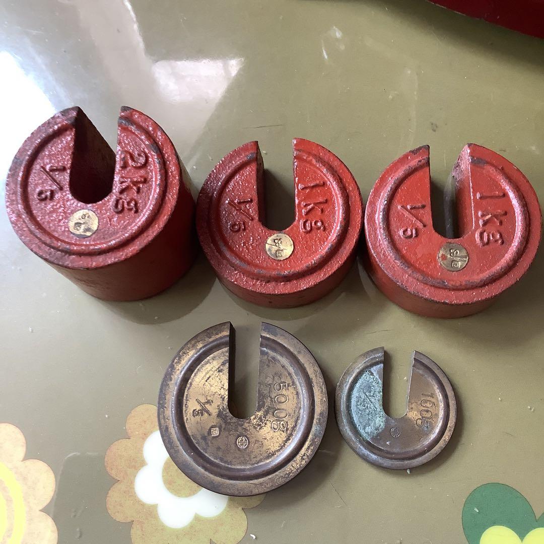 昭和レトロ　上皿竿秤　竿はかり　上皿さおはかり　秤量5kg インテリア雑貨