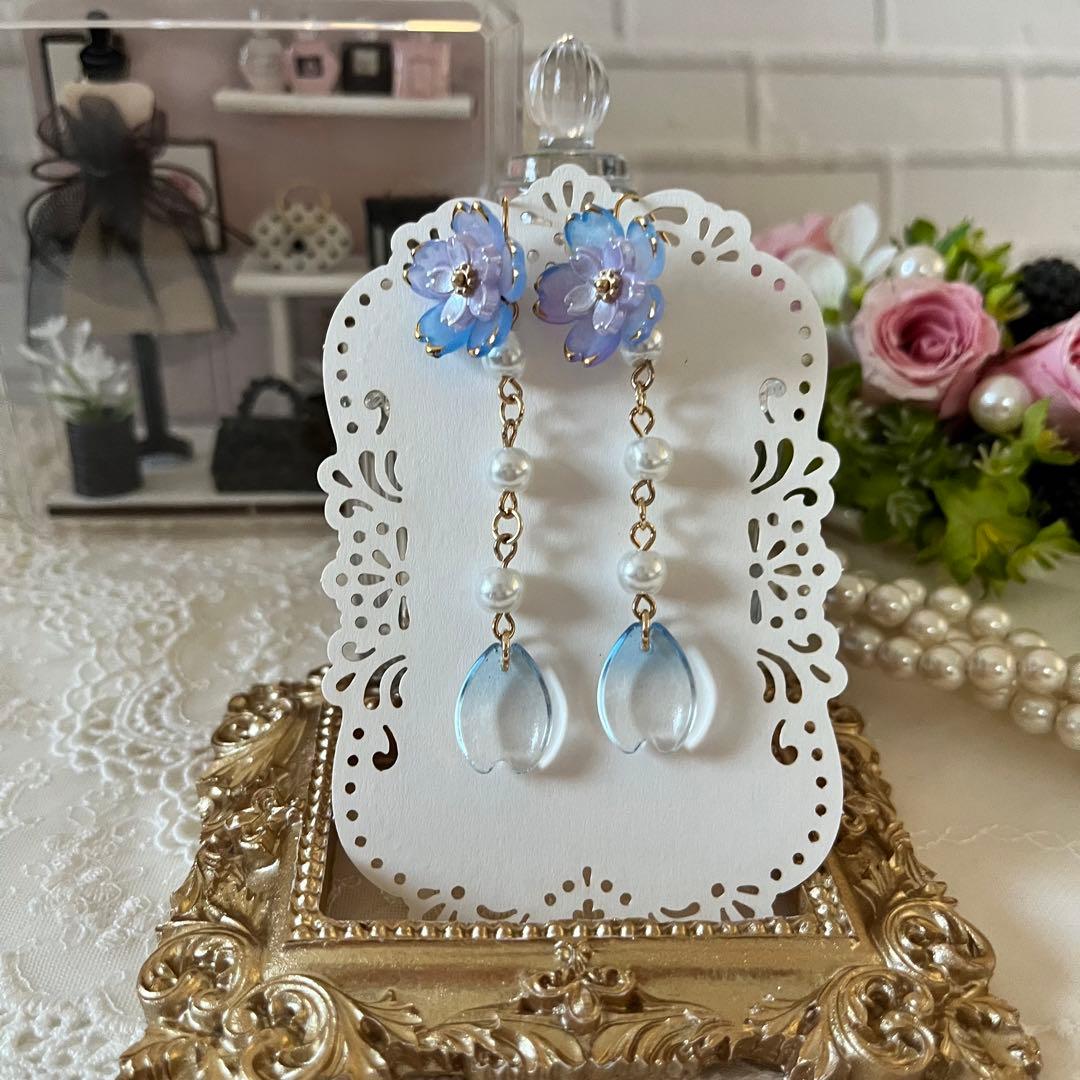 ☆❤️ 桜　さくら　花びら　春　ピアス　イヤリング　ハンドメイド