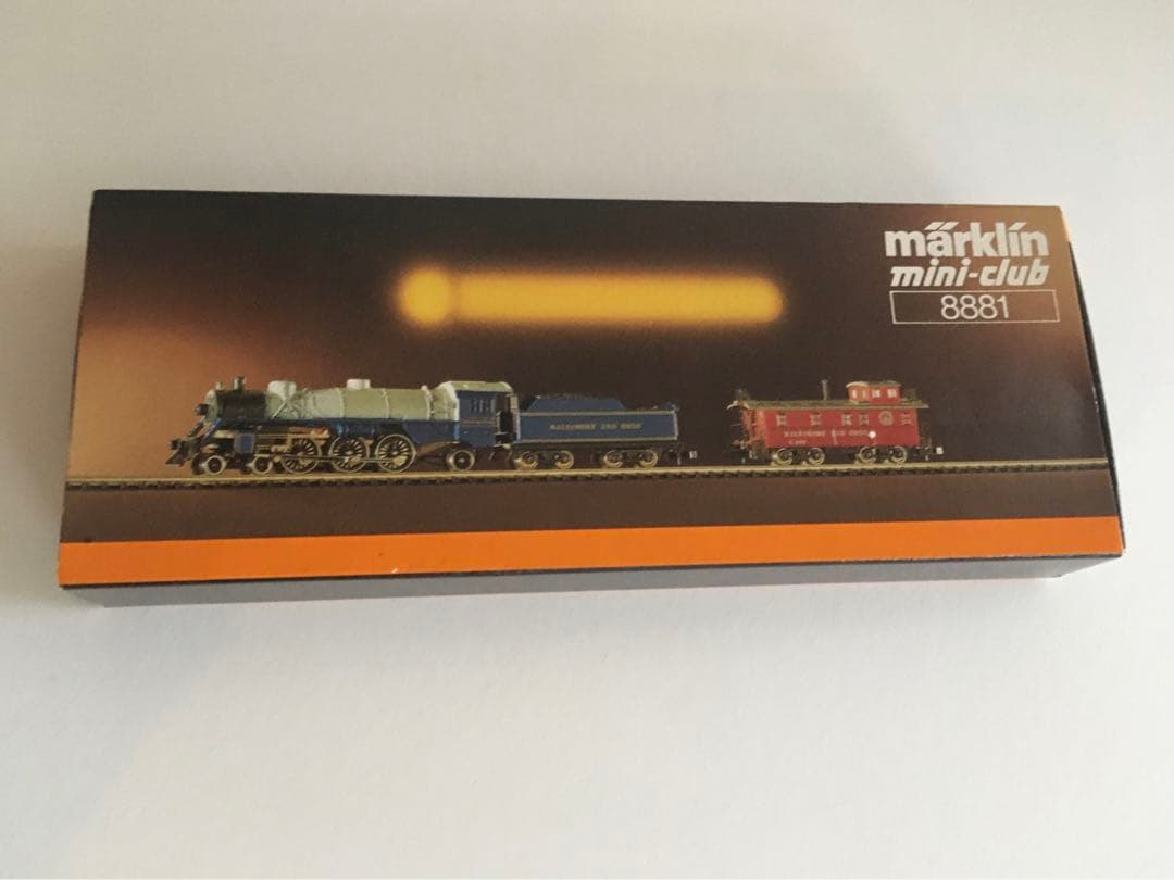 美品　メルクリン mini-club 　8881 蒸気機関車＆車掌車　セット