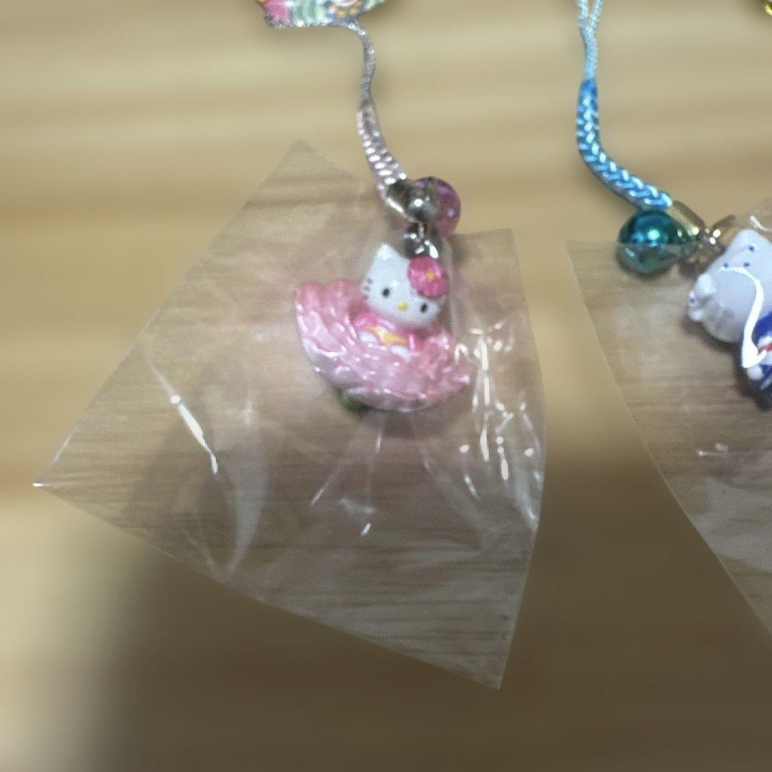 新品★ ハローキティ ご当地ストラップ 8個セット 平成レトロ