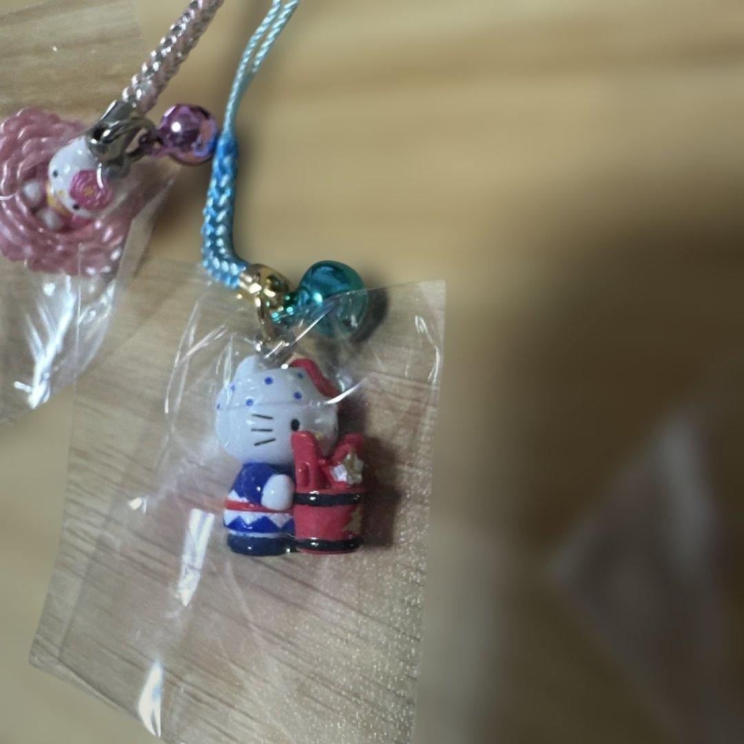 新品★ ハローキティ ご当地ストラップ 8個セット 平成レトロ