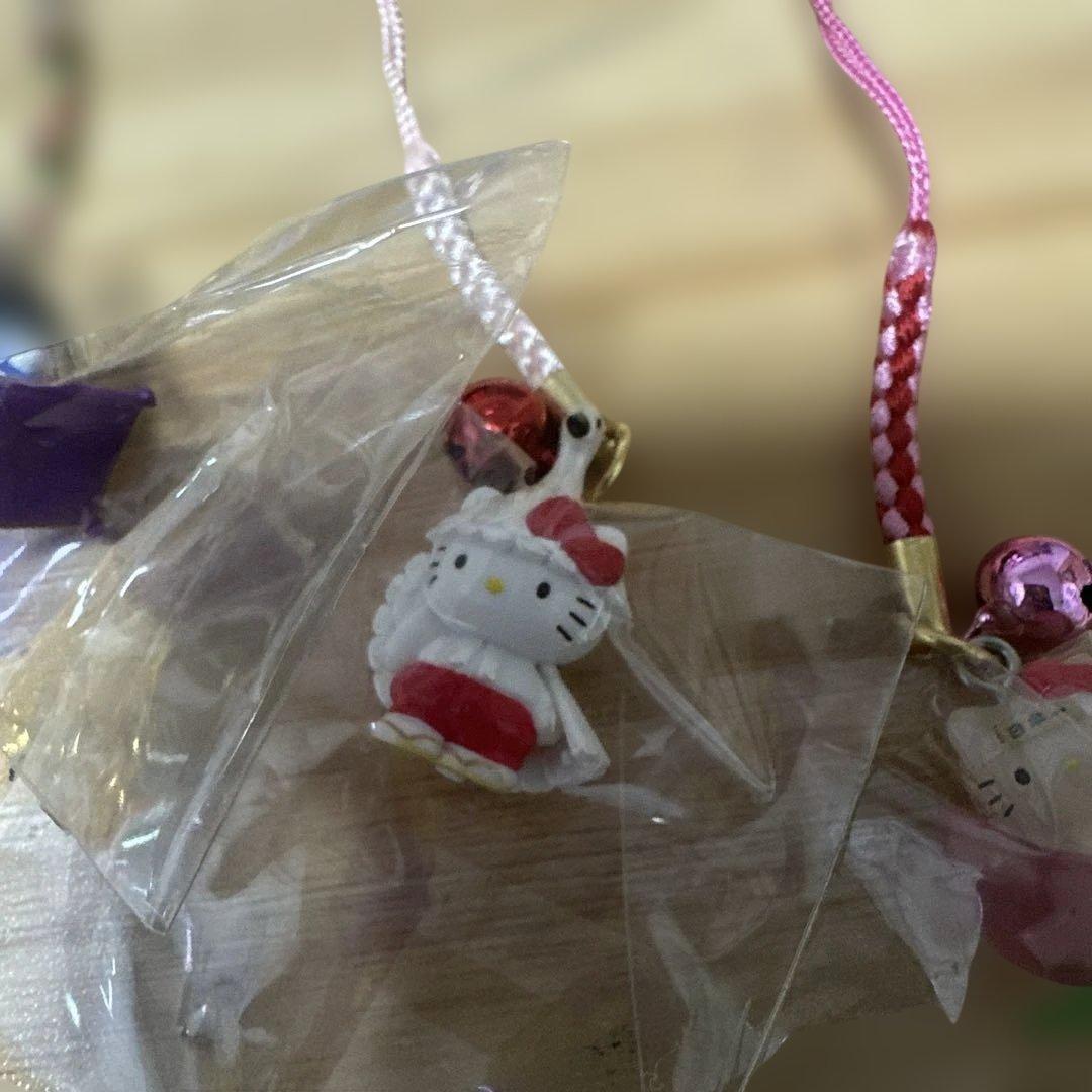 新品★ ハローキティ ご当地ストラップ 8個セット 平成レトロ