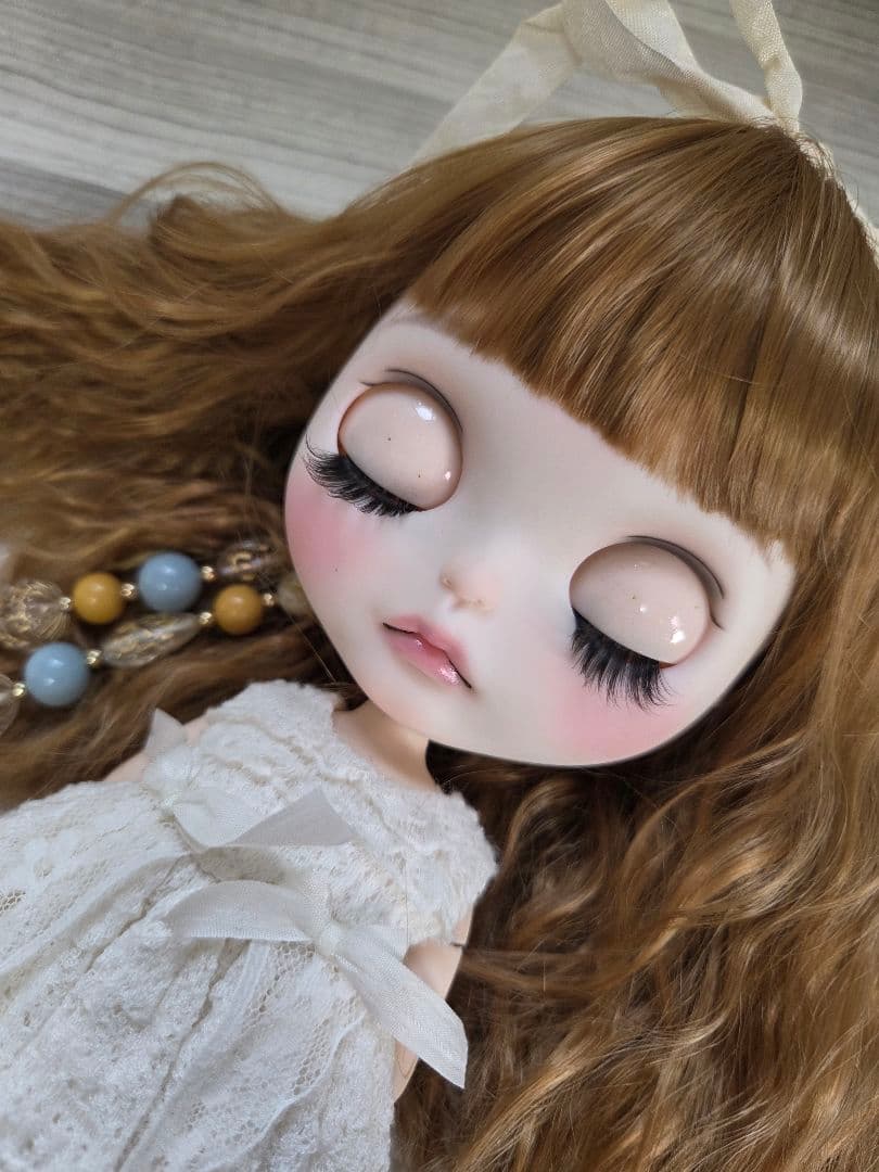 カスタム　アイシードール　253　ウィッグ&オープンマウス