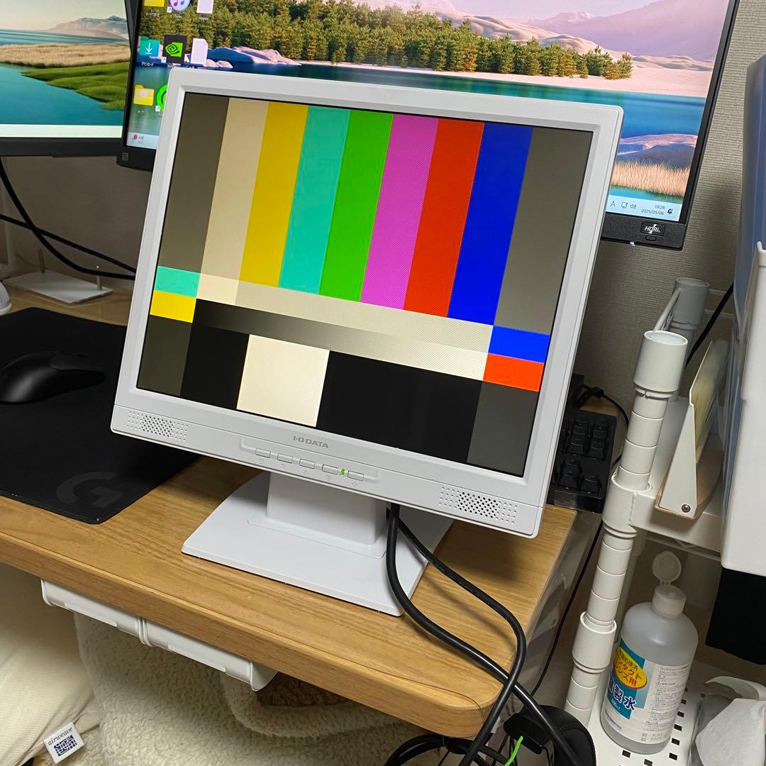 I-O DATA 15型スクエア液晶ディスプレイ LCD-AD151SEW