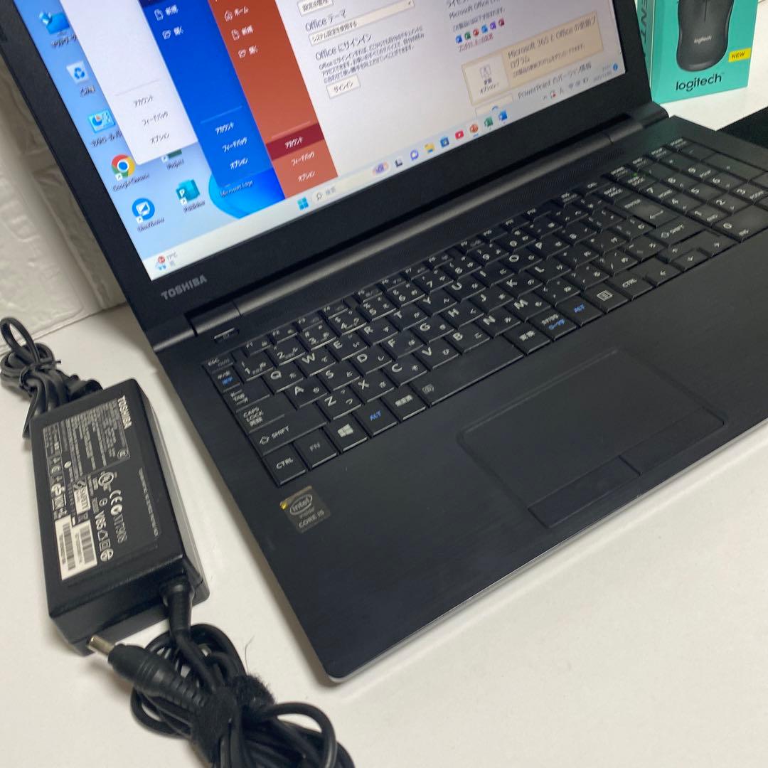 Windows11オフィス2024年i5 SSD256GB メモリ16GB 東芝