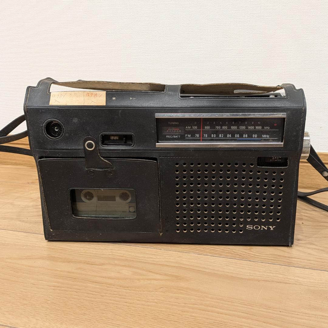 送料無料 SONY ソニー 70年代製 ラジカセ CF-1500 ジャンク品