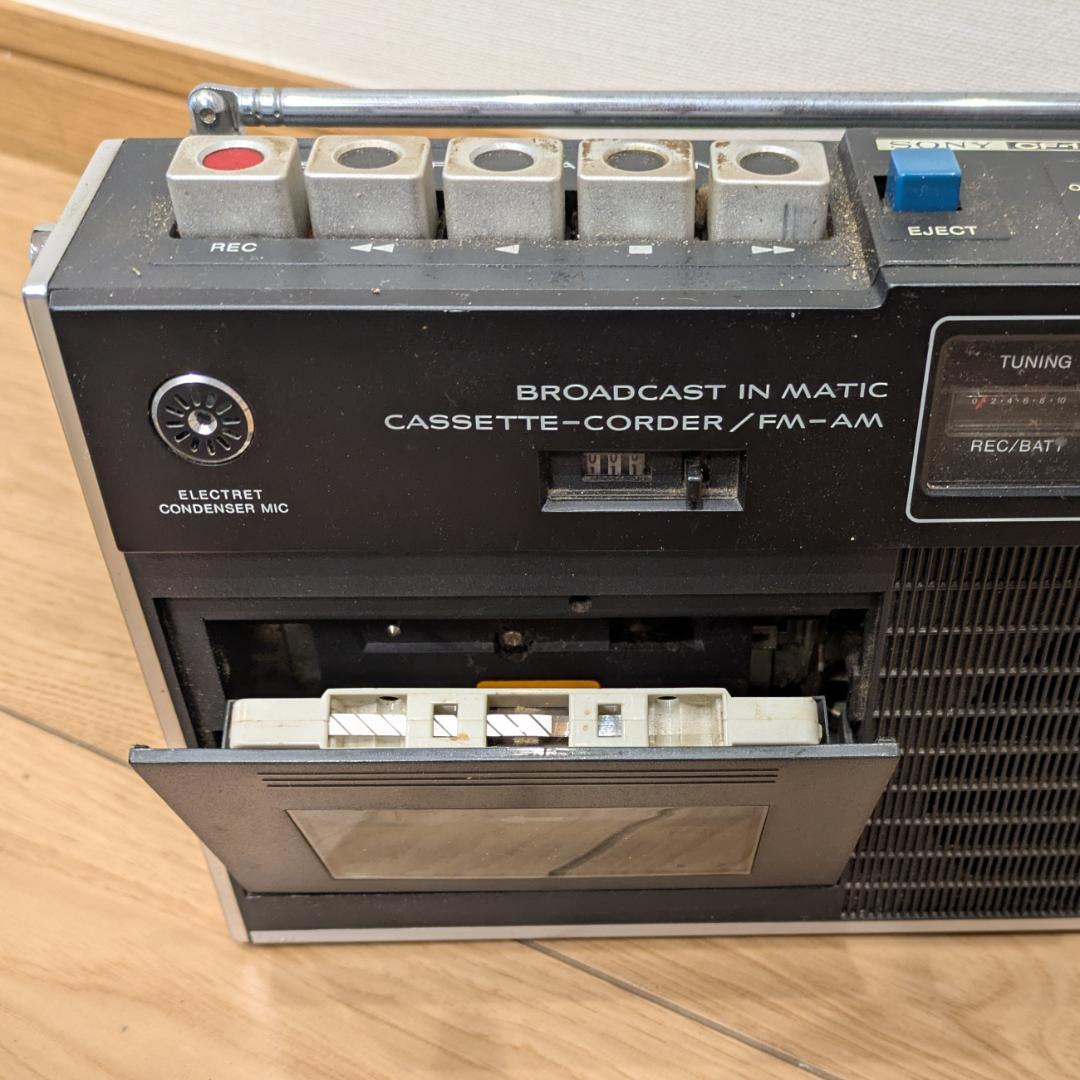 送料無料 SONY ソニー 70年代製 ラジカセ CF-1500 ジャンク品