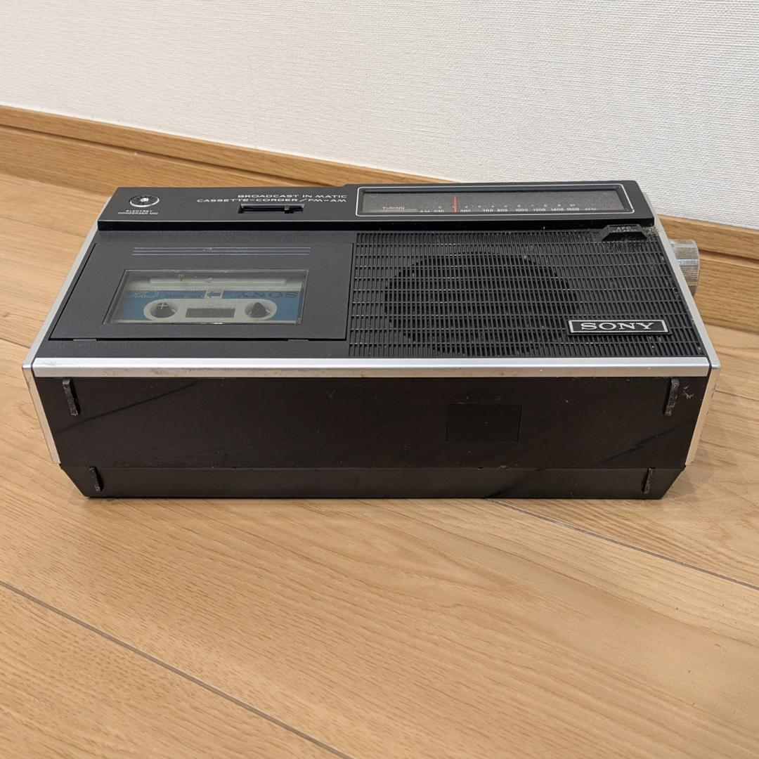 送料無料 SONY ソニー 70年代製 ラジカセ CF-1500 ジャンク品