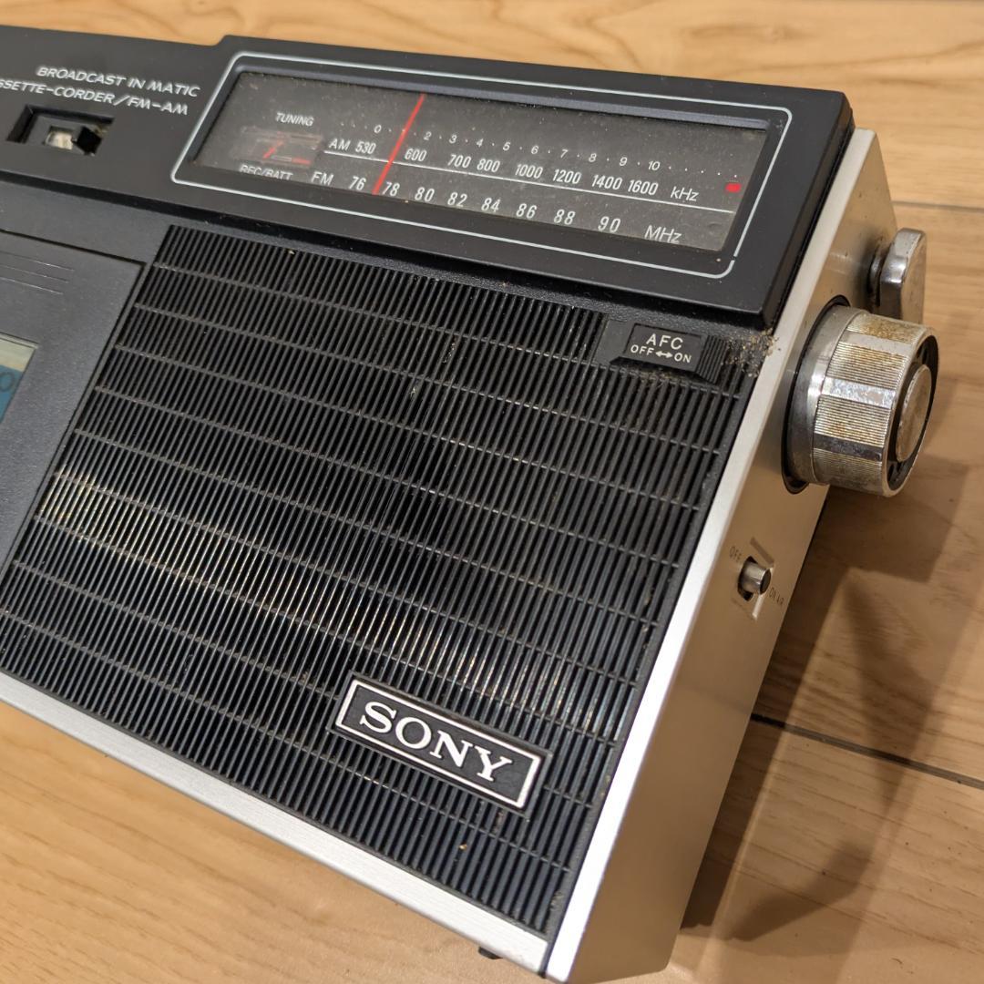 送料無料 SONY ソニー 70年代製 ラジカセ CF-1500 ジャンク品