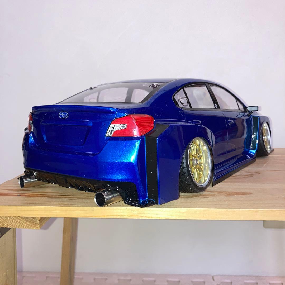 タミヤ　SUBARU WRX STI ボディ