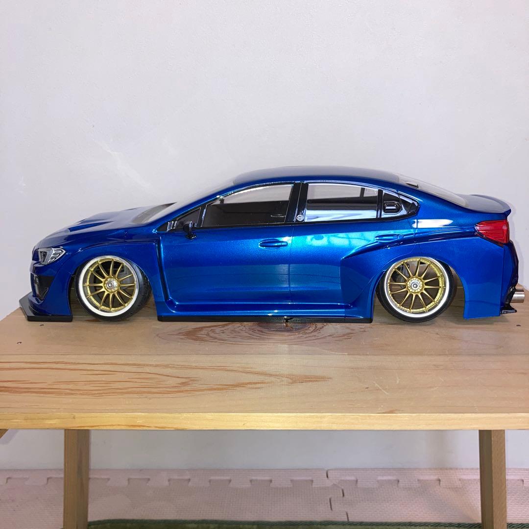 タミヤ　SUBARU WRX STI ボディ
