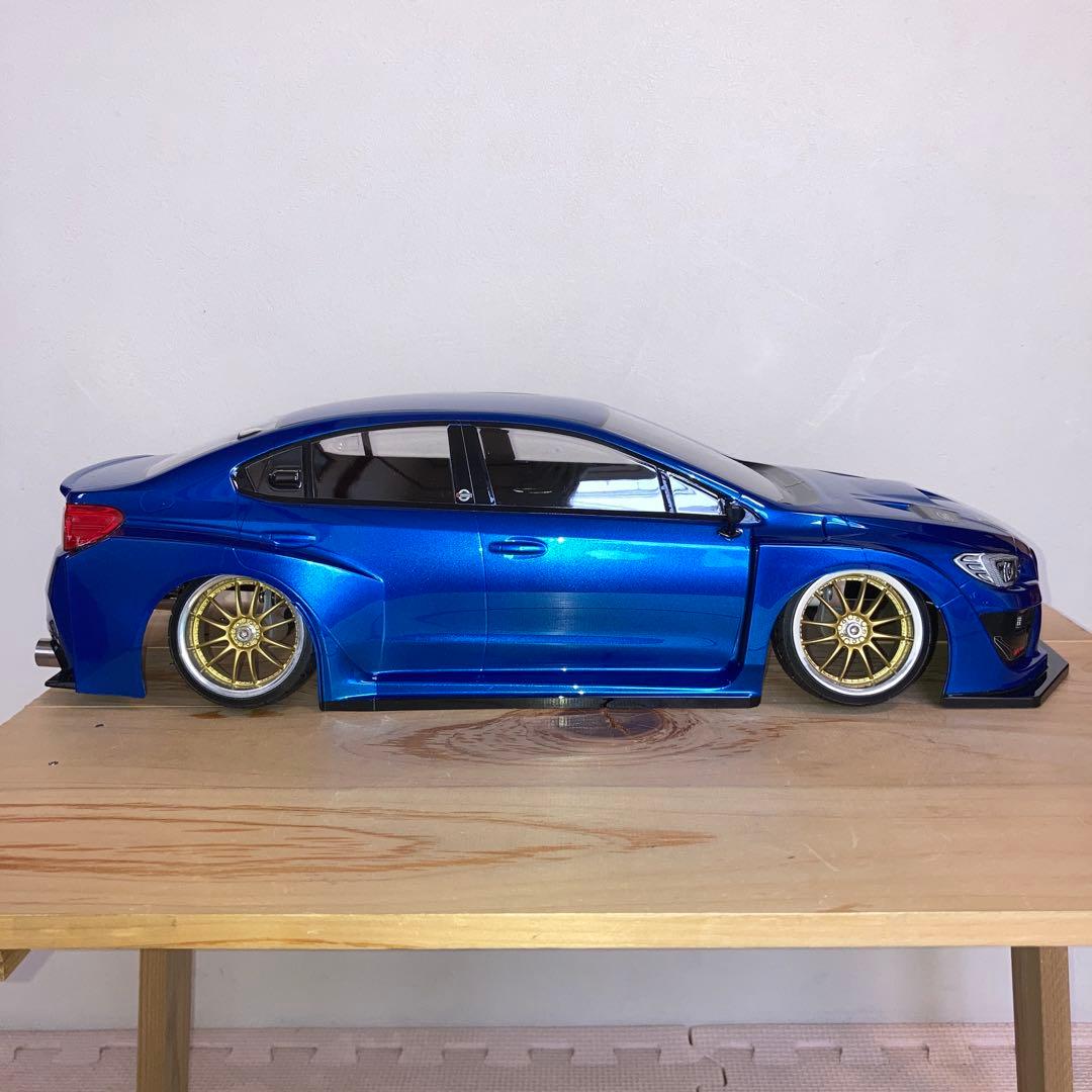 タミヤ　SUBARU WRX STI ボディ