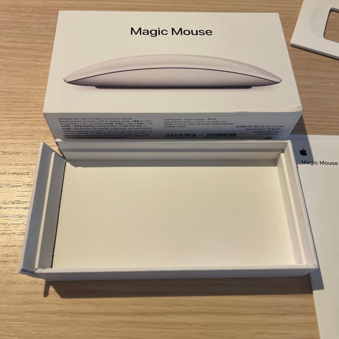 Apple magic mouse 4 a3204 第4世代　最新！！