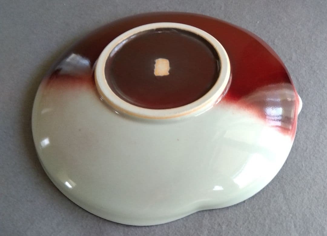 京焼清水焼 陶芸家 加藤泰一 辰砂鉢 ２５cm