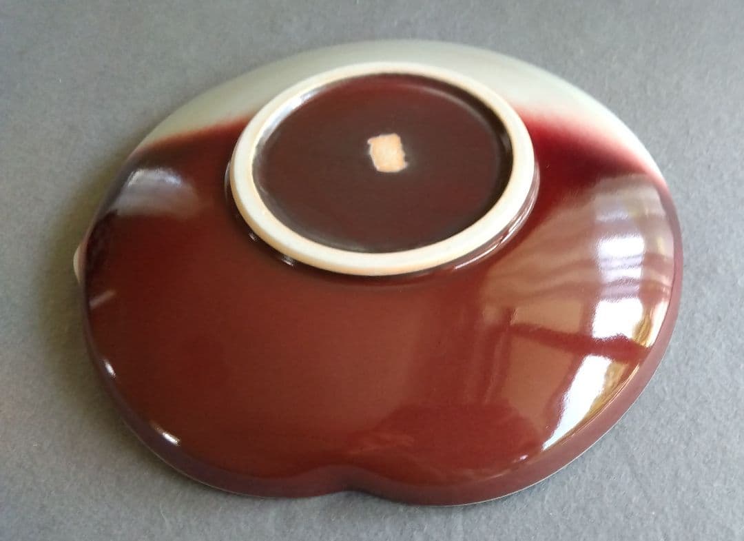 京焼清水焼 陶芸家 加藤泰一 辰砂鉢 ２５cm