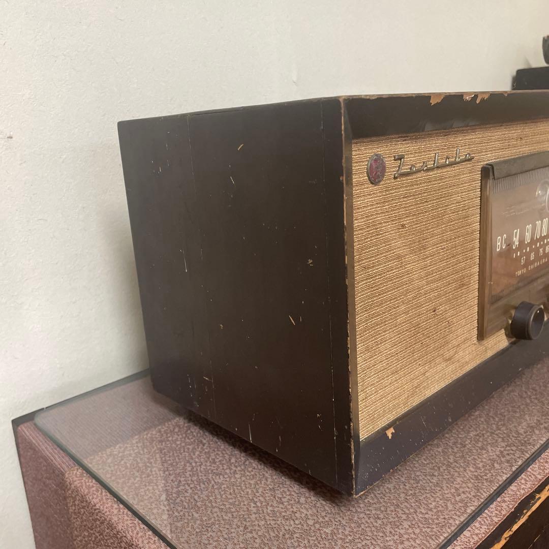 Toshiba Z-100 ビンテージ真空管ラジオ