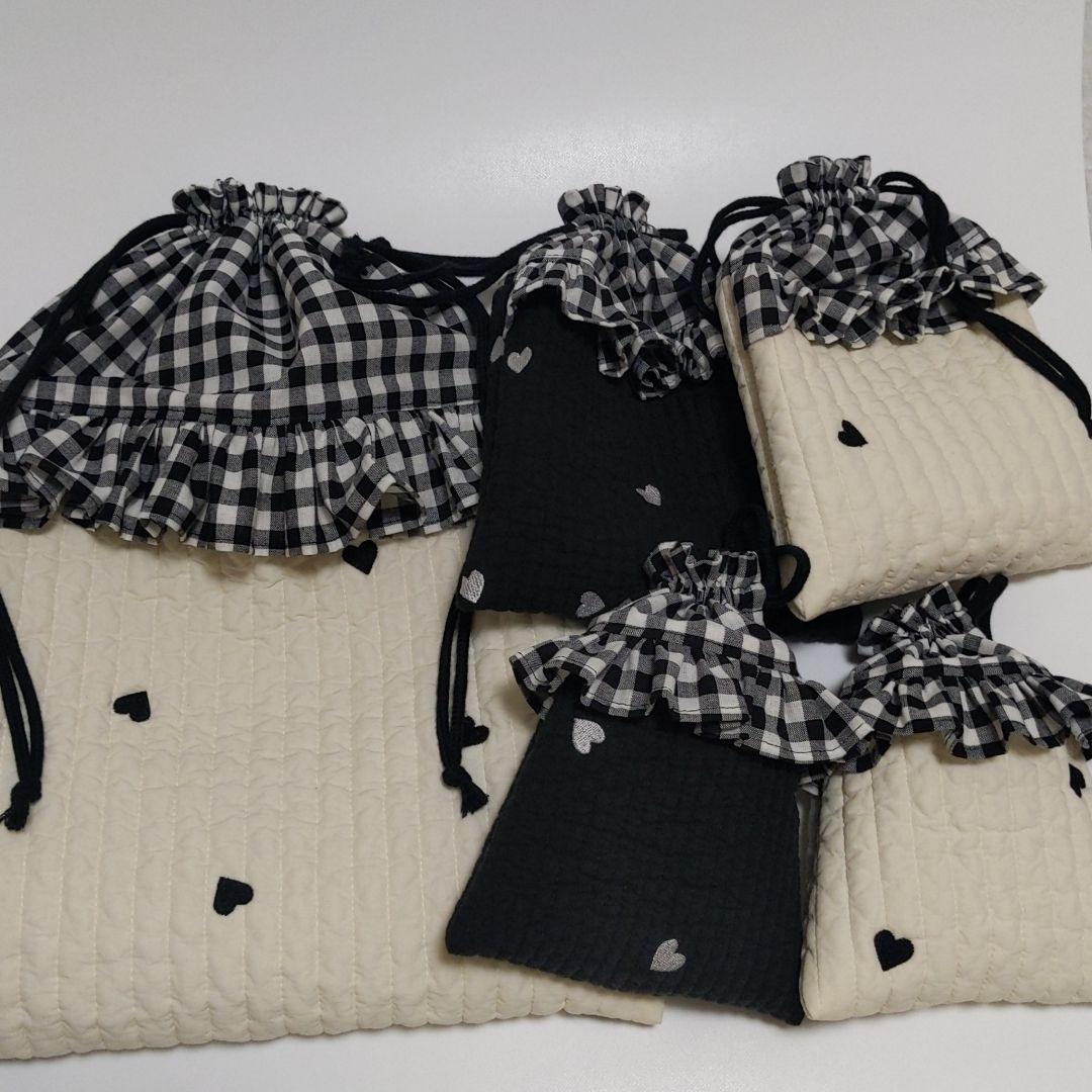 新入荷　ハートヌビ　生地一覧　入園入学セット