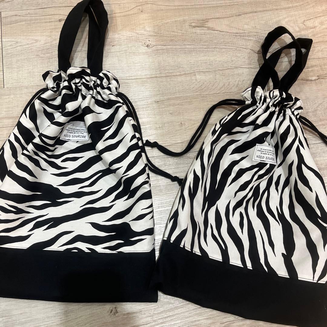 入園入学　6点　ゼブラ柄