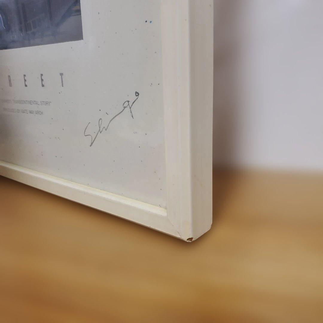 STREET アートプリント OZAKI SHINGO 　レトロ　昭和