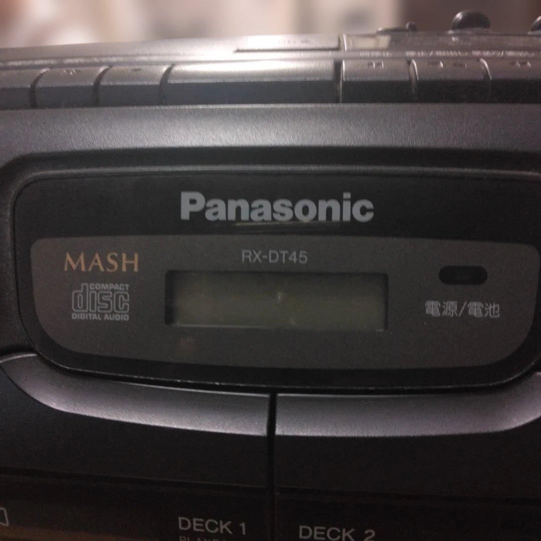Panasonic RX-DT45 CD・カセットデッキ