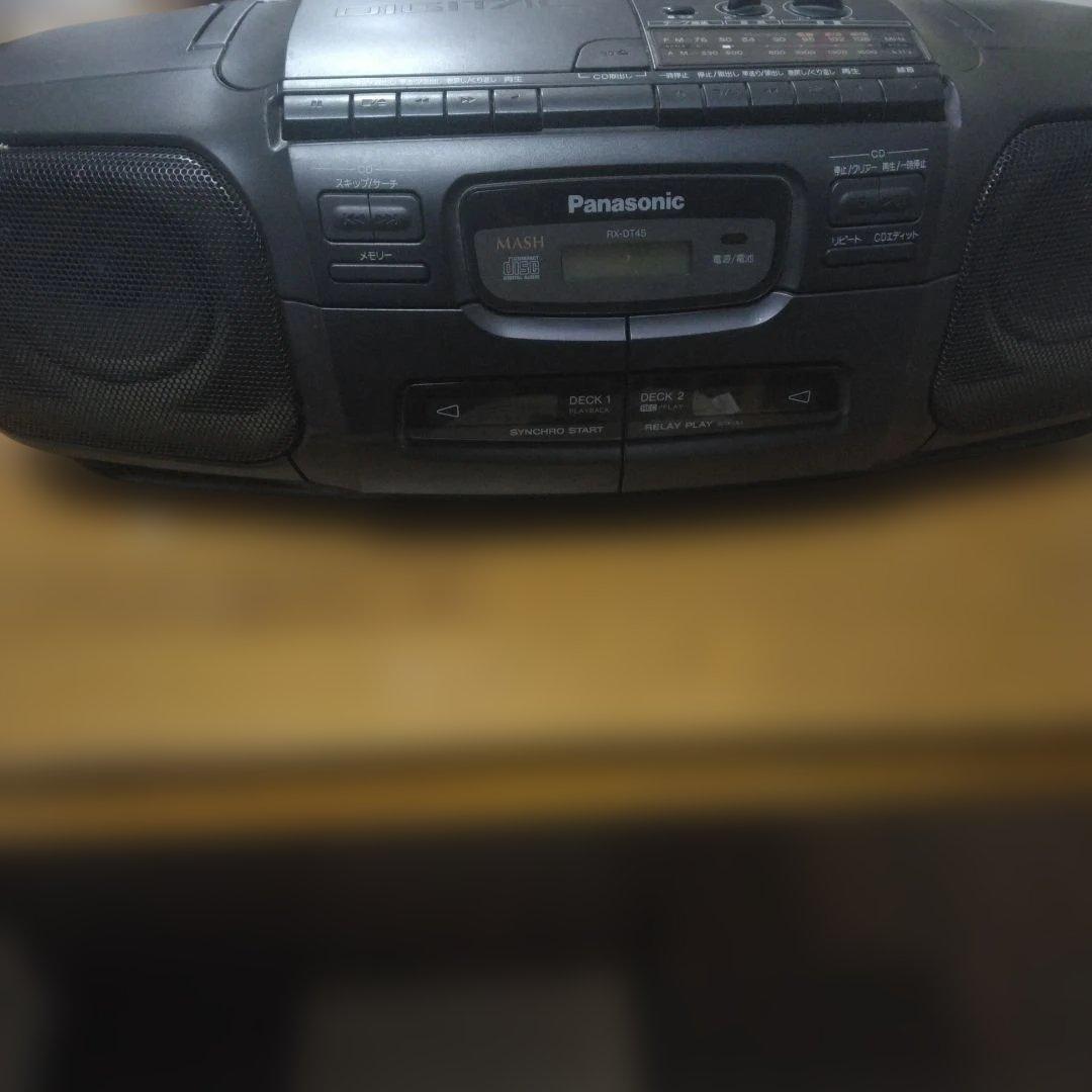 Panasonic RX-DT45 CD・カセットデッキ