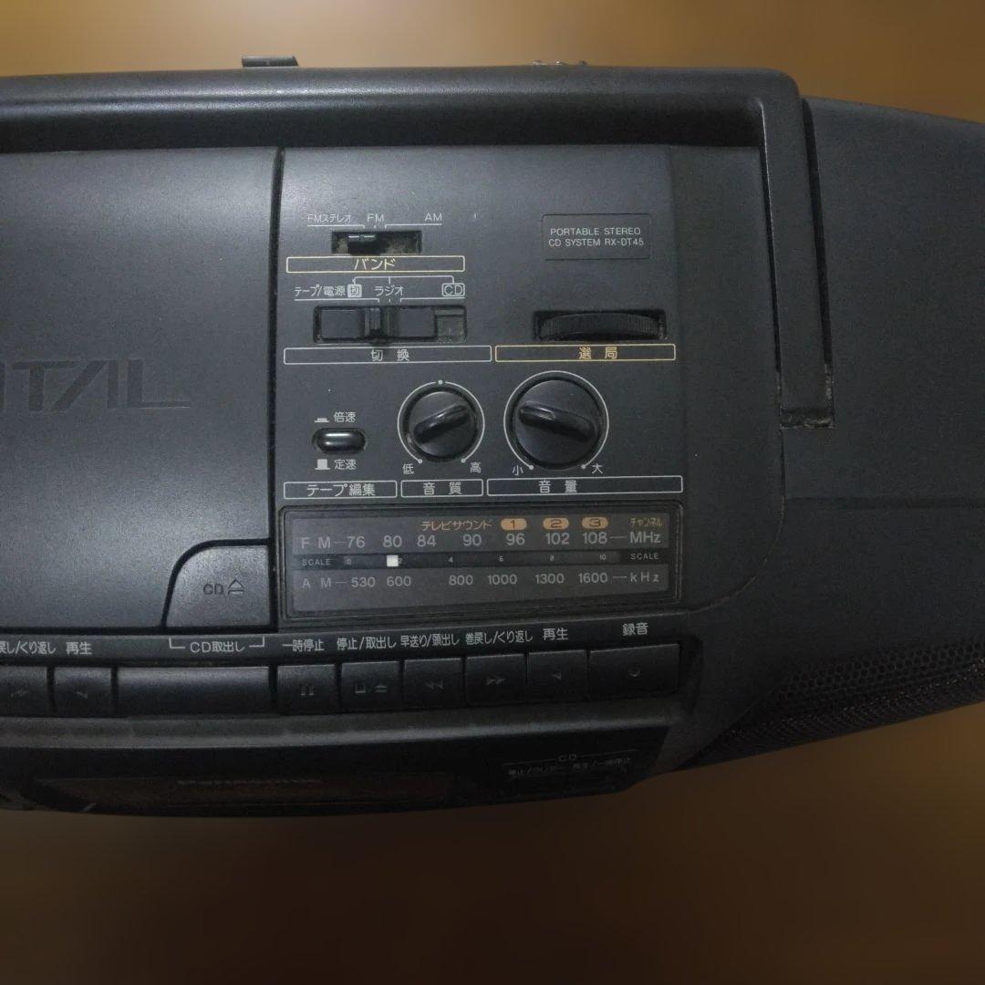Panasonic RX-DT45 CD・カセットデッキ