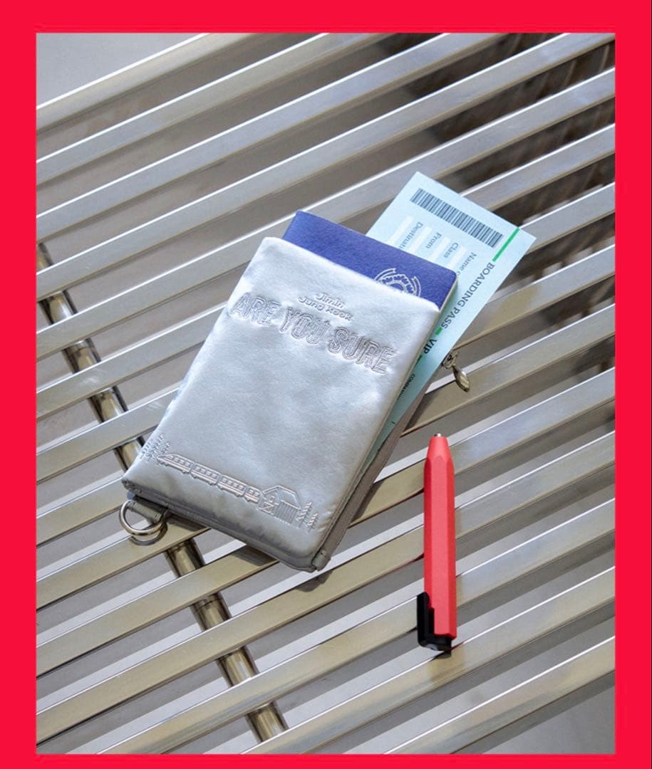 イゲマジャ AREYOUSURE JIMIN JUNGKOOK パスポートポーチ