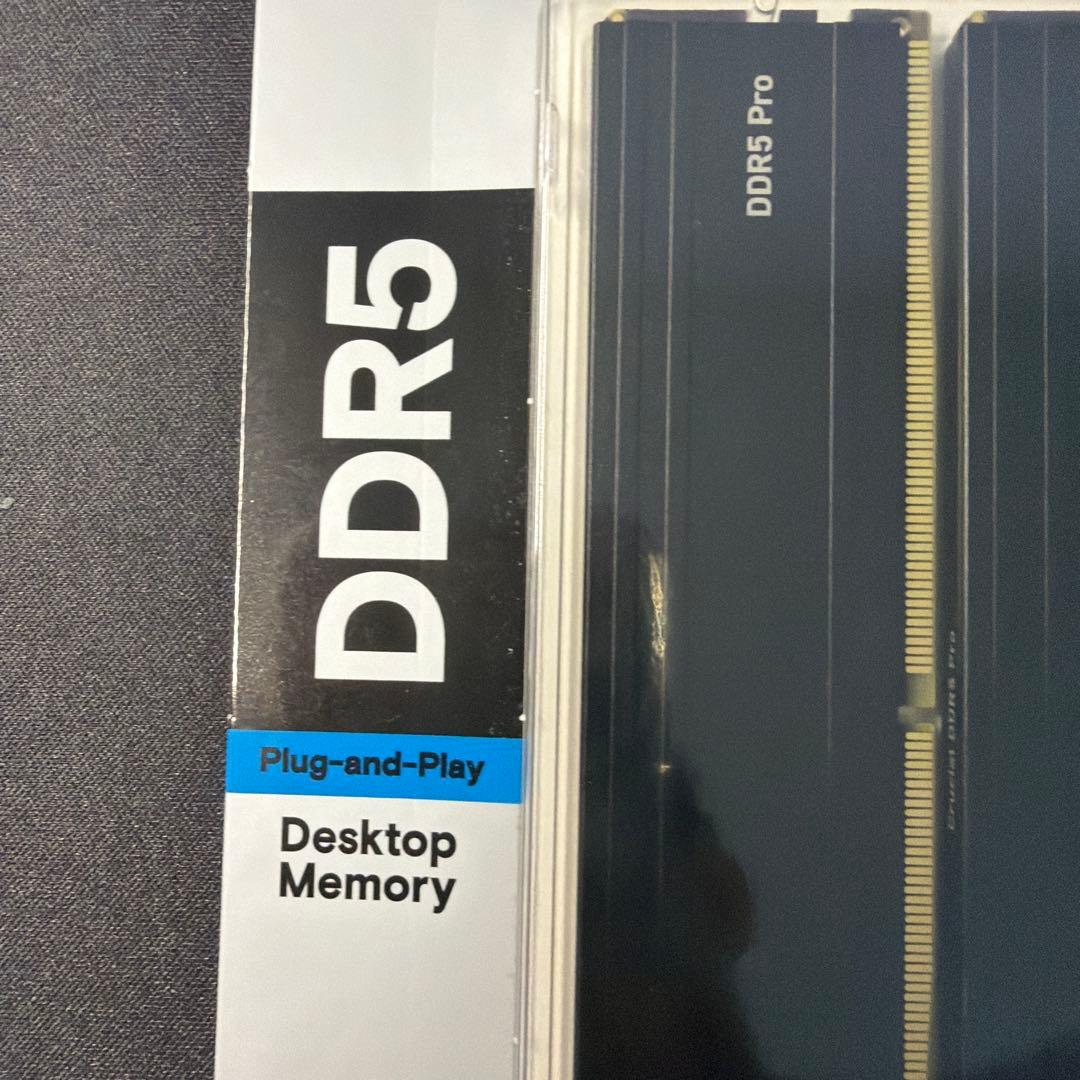 crucial DDR5 64GB (2x32GB) メモリーキット