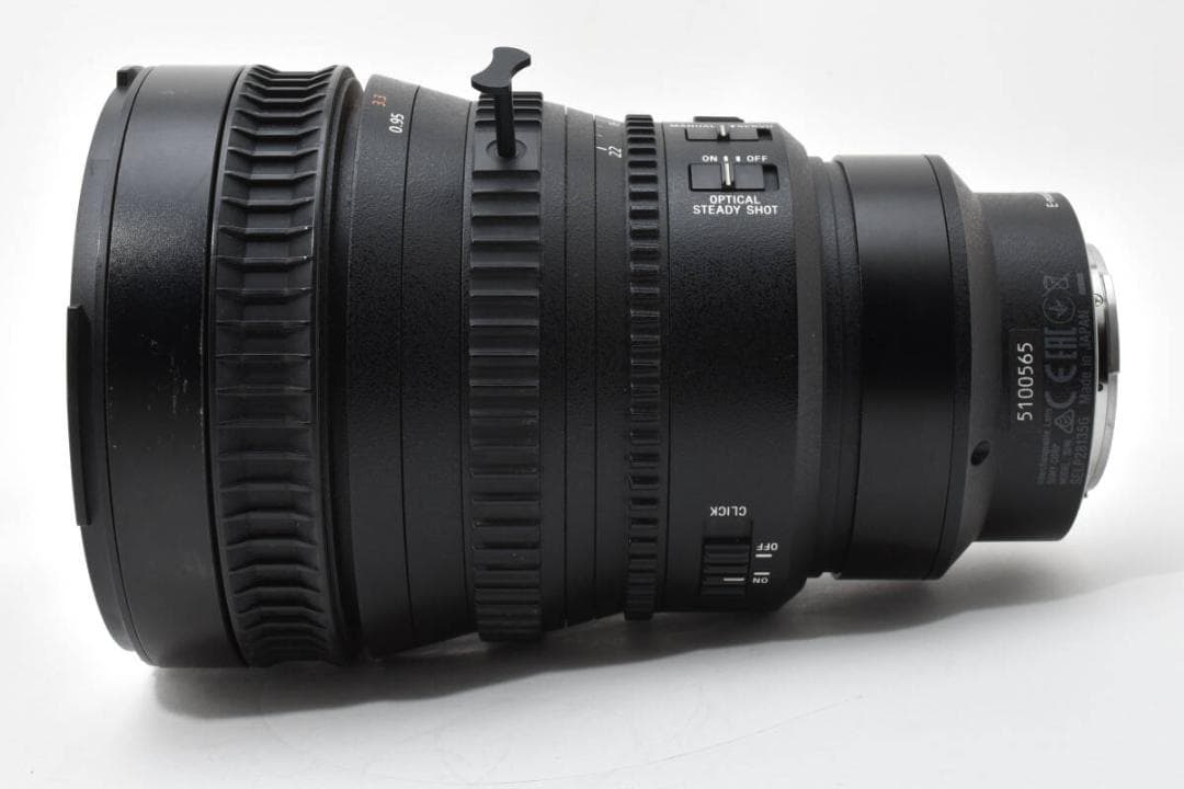 レンズ(ズーム) SONY FE 28-135mm F4 PZ G OSS SELP28135G