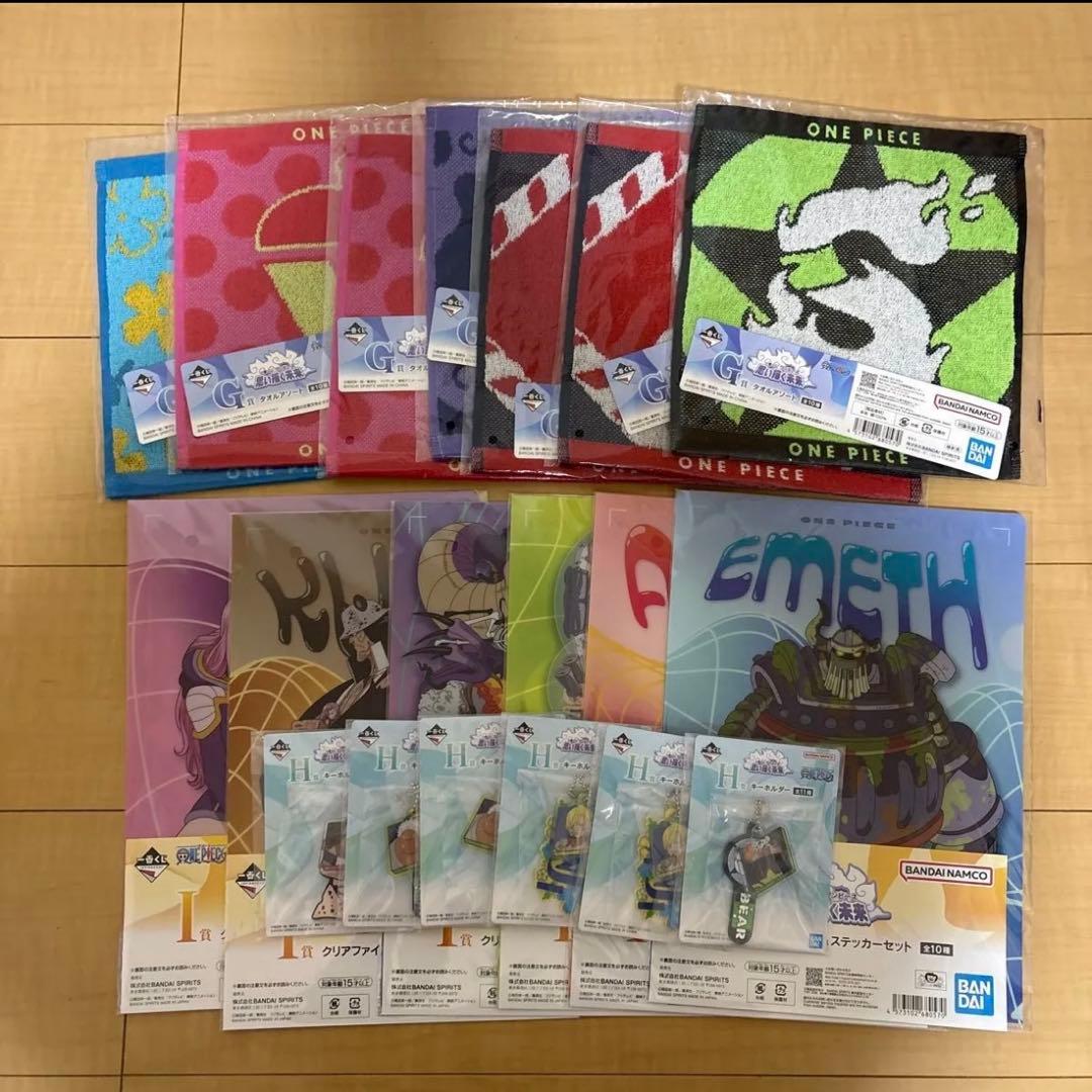 一番くじ　ONE PIECE A〜F賞 コンプリートセット