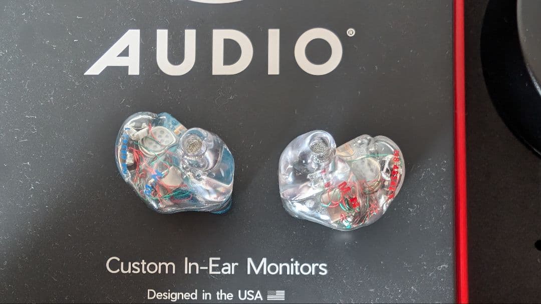 【大特価！】 64audio N8 カスタムiem ケース付き