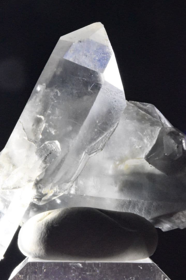 ブラジル ミナスジェライス州産 角閃石入り水晶 ブルーターラクォーツ01