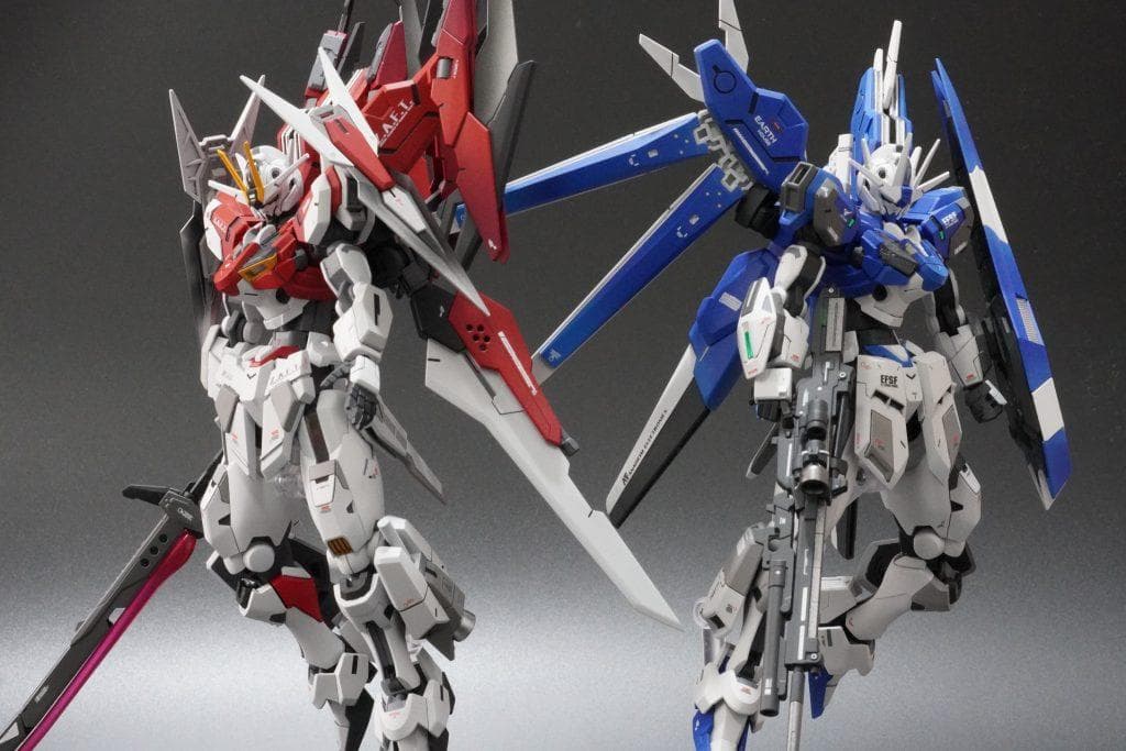 HG ガンダムエアリアルスラッシュカスタム　全塗装・完成品