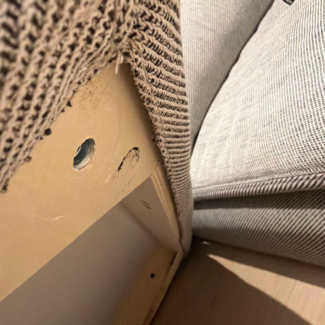 IKEA ソーデルハムン　3人掛けソファー　オープンエンド　使用期間半年