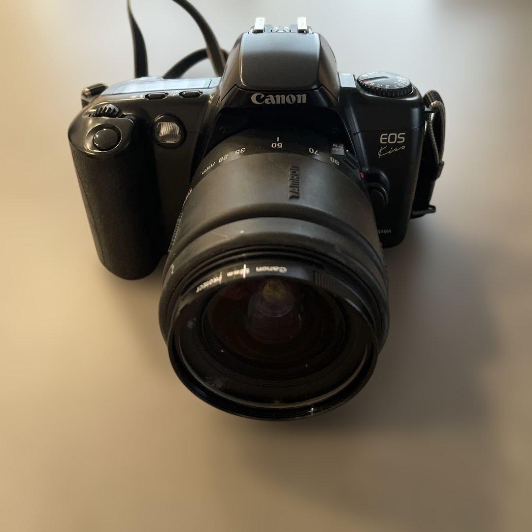 Canon EOS Kiss フィルムカメラ TAMRONレンズ ケース付