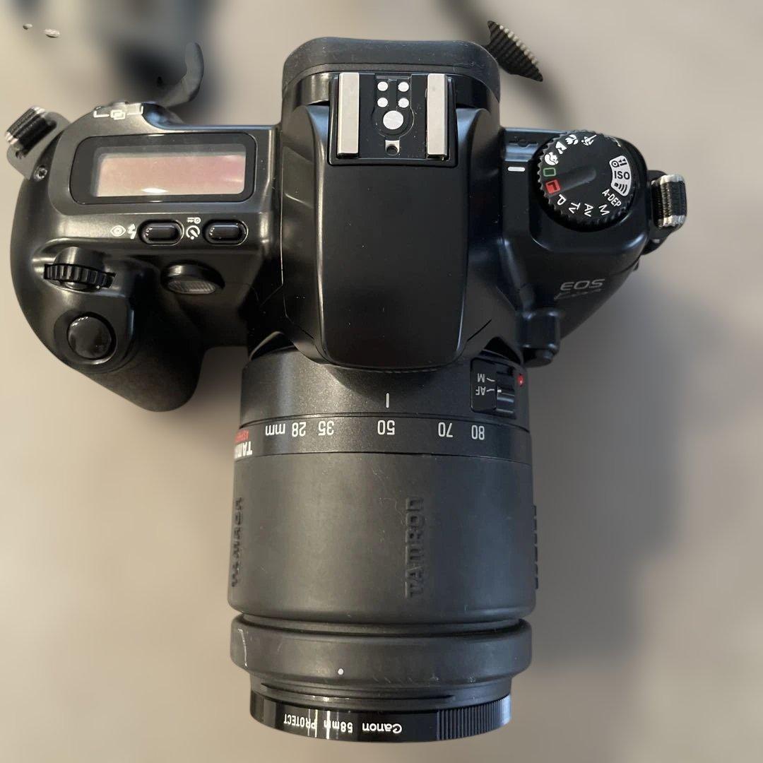 Canon EOS Kiss フィルムカメラ TAMRONレンズ ケース付