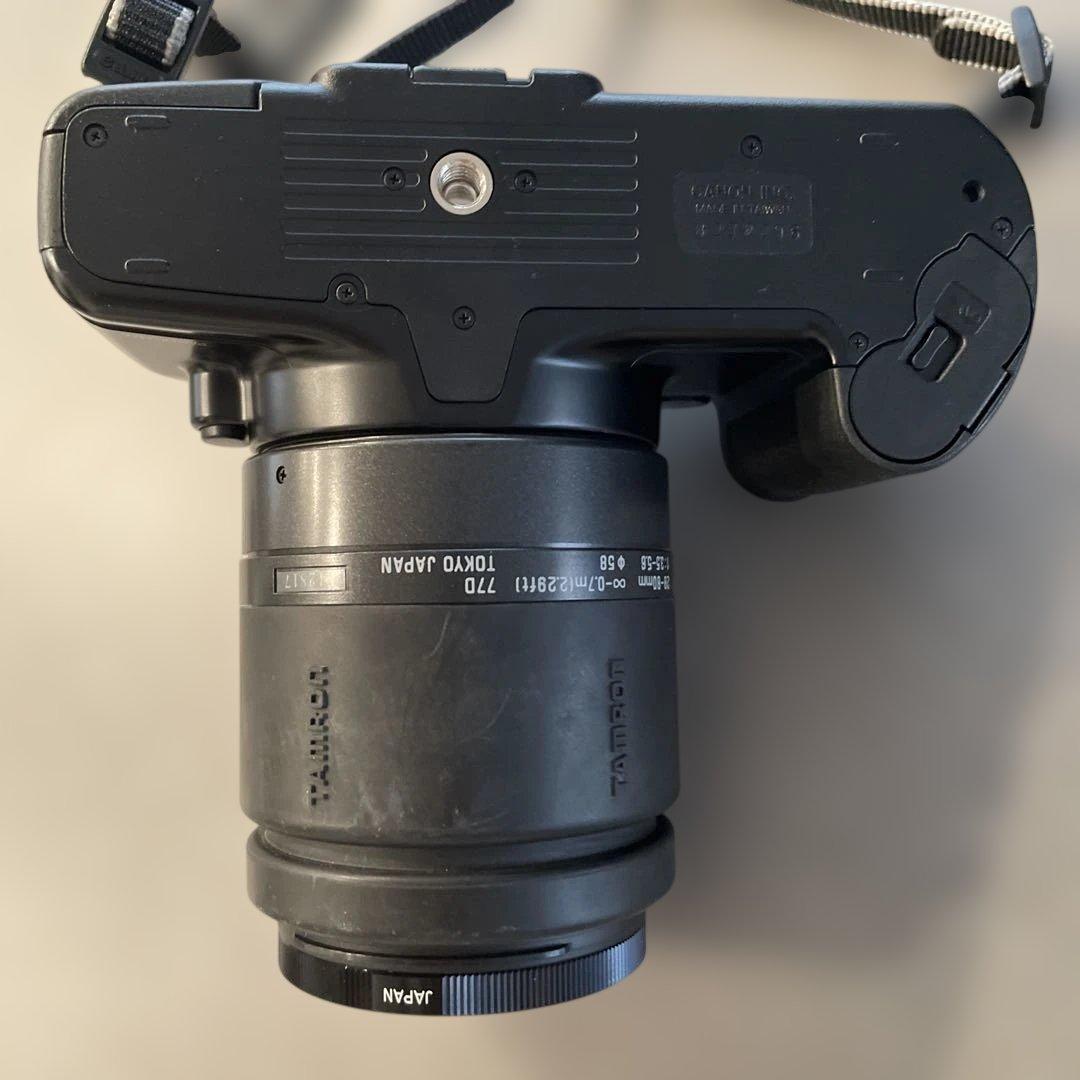 Canon EOS Kiss フィルムカメラ TAMRONレンズ ケース付