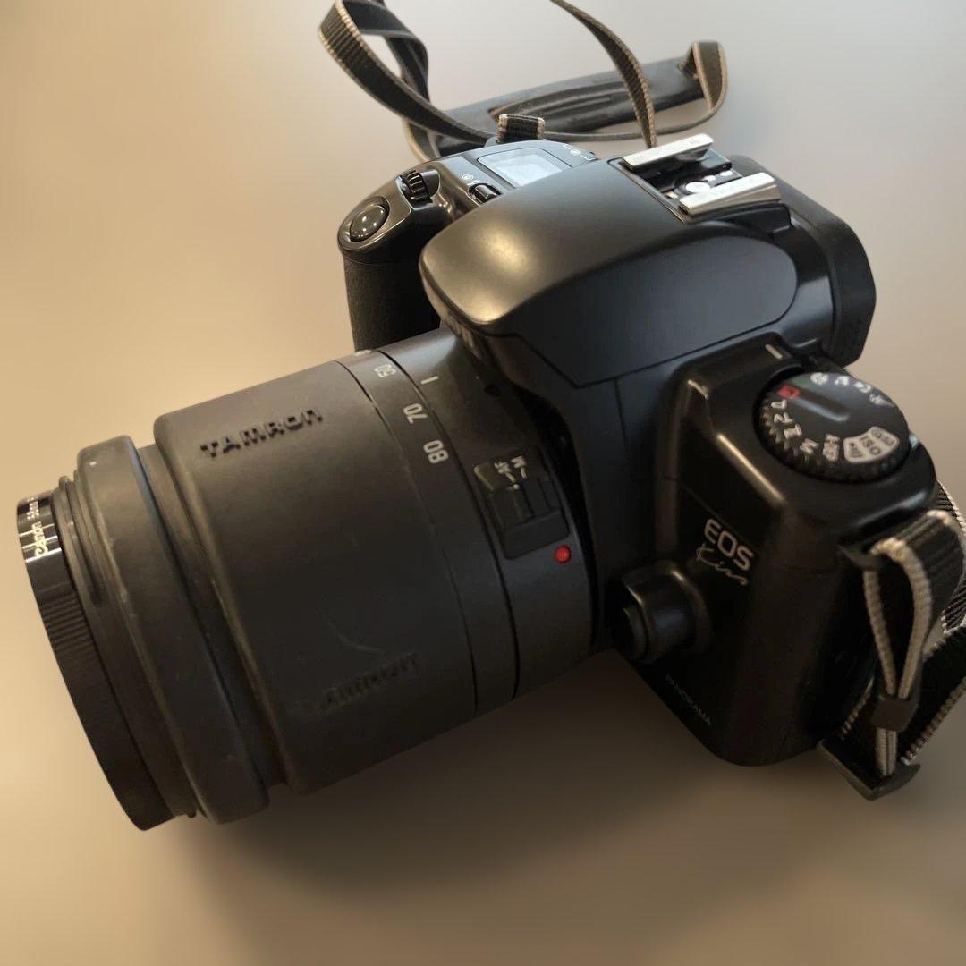 Canon EOS Kiss フィルムカメラ TAMRONレンズ ケース付