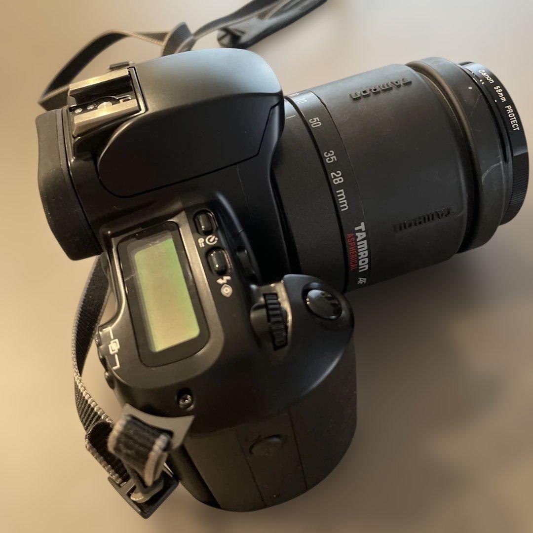 Canon EOS Kiss フィルムカメラ TAMRONレンズ ケース付